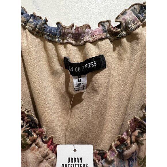 NWT Urban Outfitters Patchwork Print Sammy Sparkle Mini Dress ~ Med - Picture 5 of 8